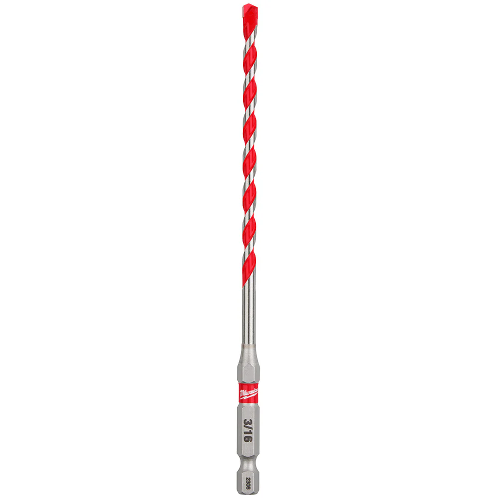 Milwaukee SHOCKWAVE Impact Duty Carbide Hammer Drill Bit 5/32" x 4" x 6" 48-20-9106 - Image 11