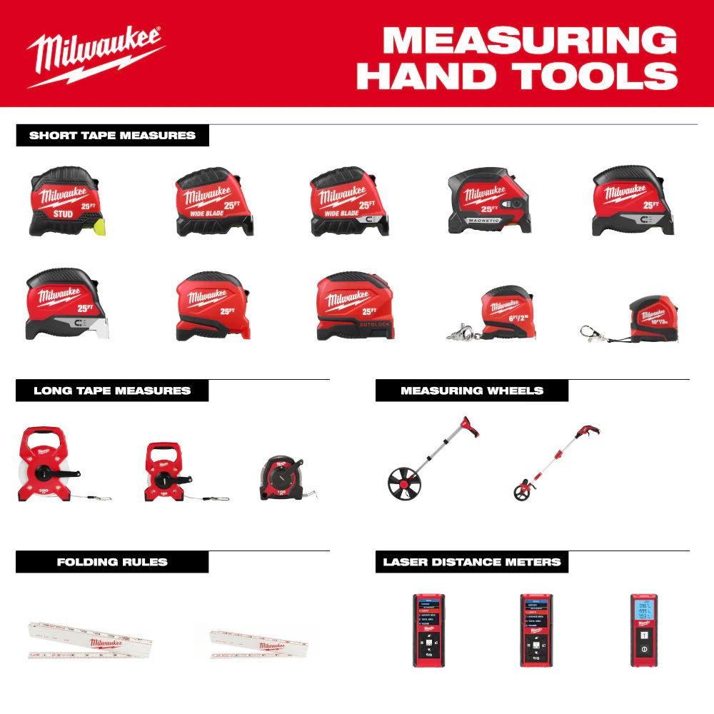 Milwaukee 16ft Magnetic Tape Measure 48-22-1016M - Image 11