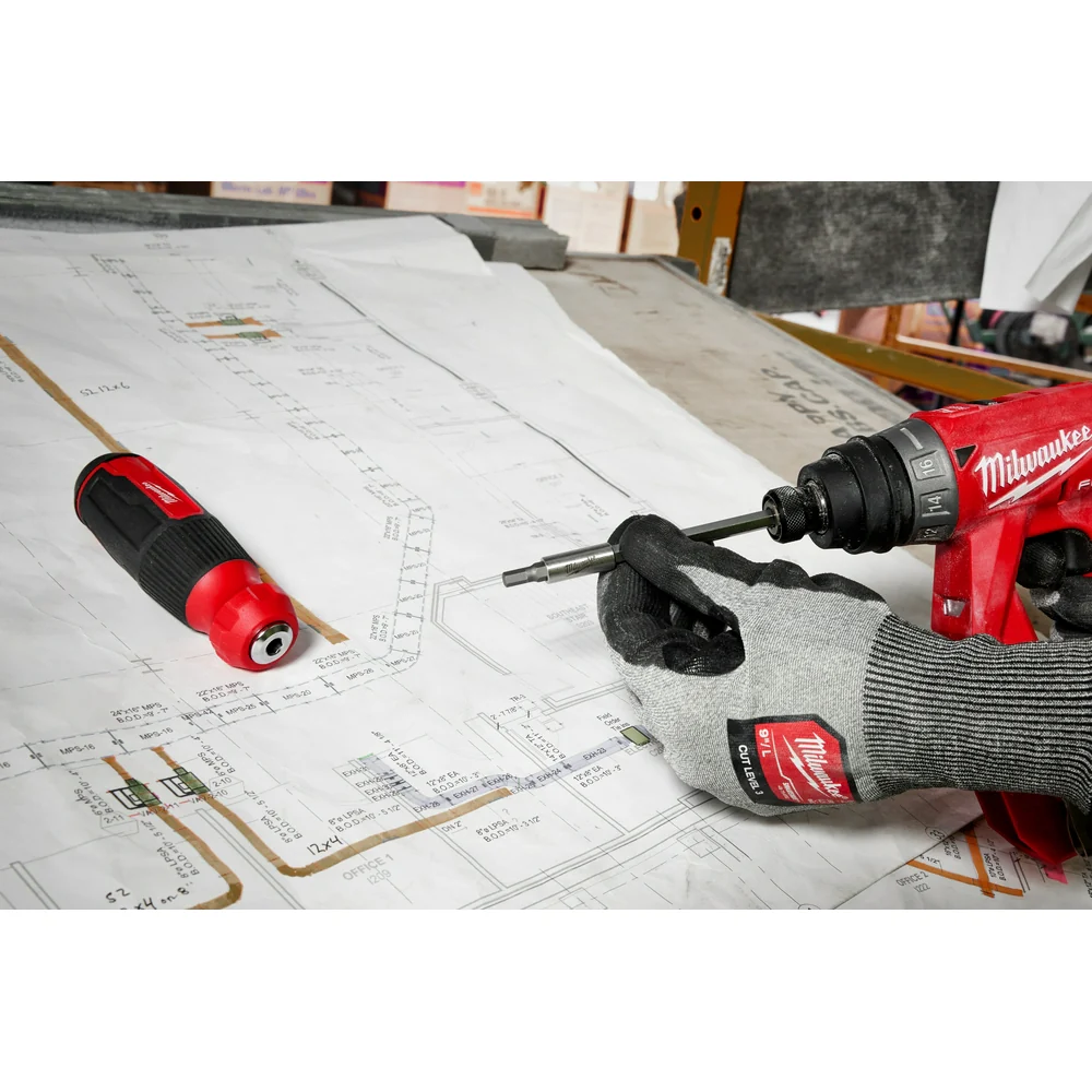 Milwaukee 14-in-1 TORX Multi-Bit Screwdriver 48-22-2907 - Image 9