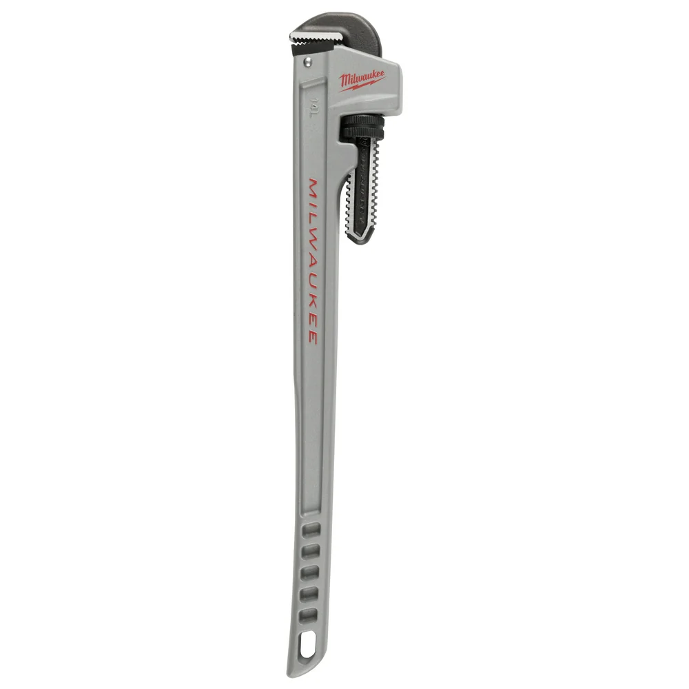 Milwaukee 14L Aluminum Pipe Wrench with POWERLENGTH™ Handle 48-22-7215 - Image 9