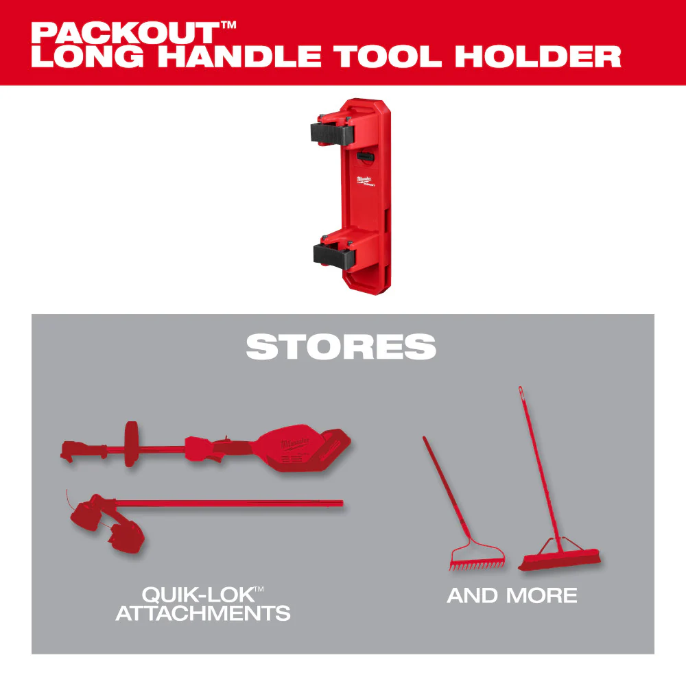 Milwaukee PACKOUT Long Handle Tool Holder 48-22-8348 - Image 4