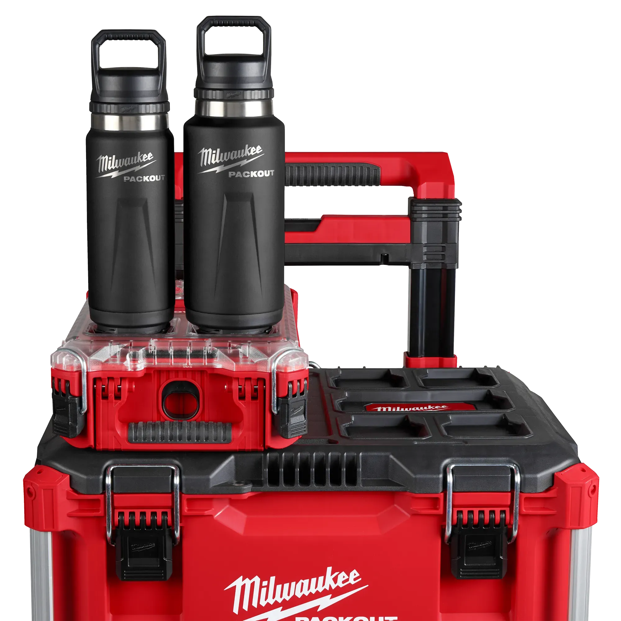 Milwaukee 24oz Insulated Bottle with Chug Lid PACKOUT 48-22-8396B - Image 4
