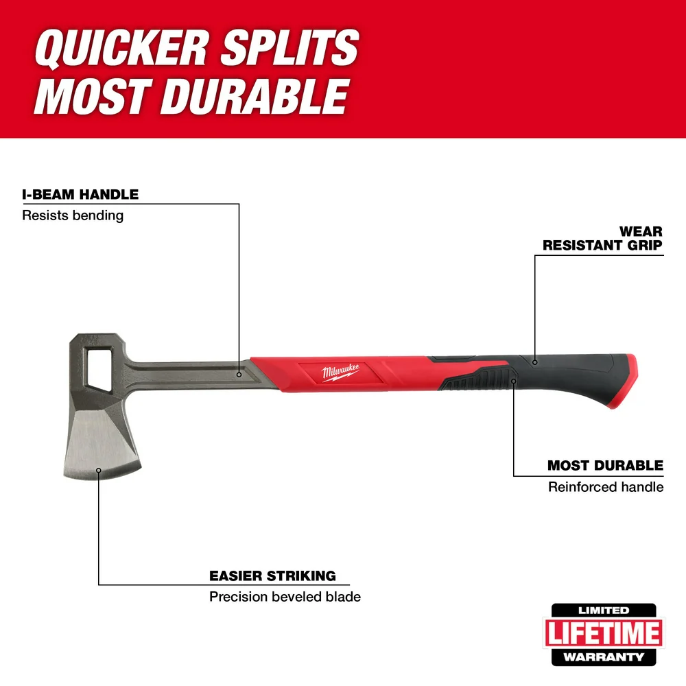 Milwaukee 26” Splitting Axe 48-22-9062 - Image 3