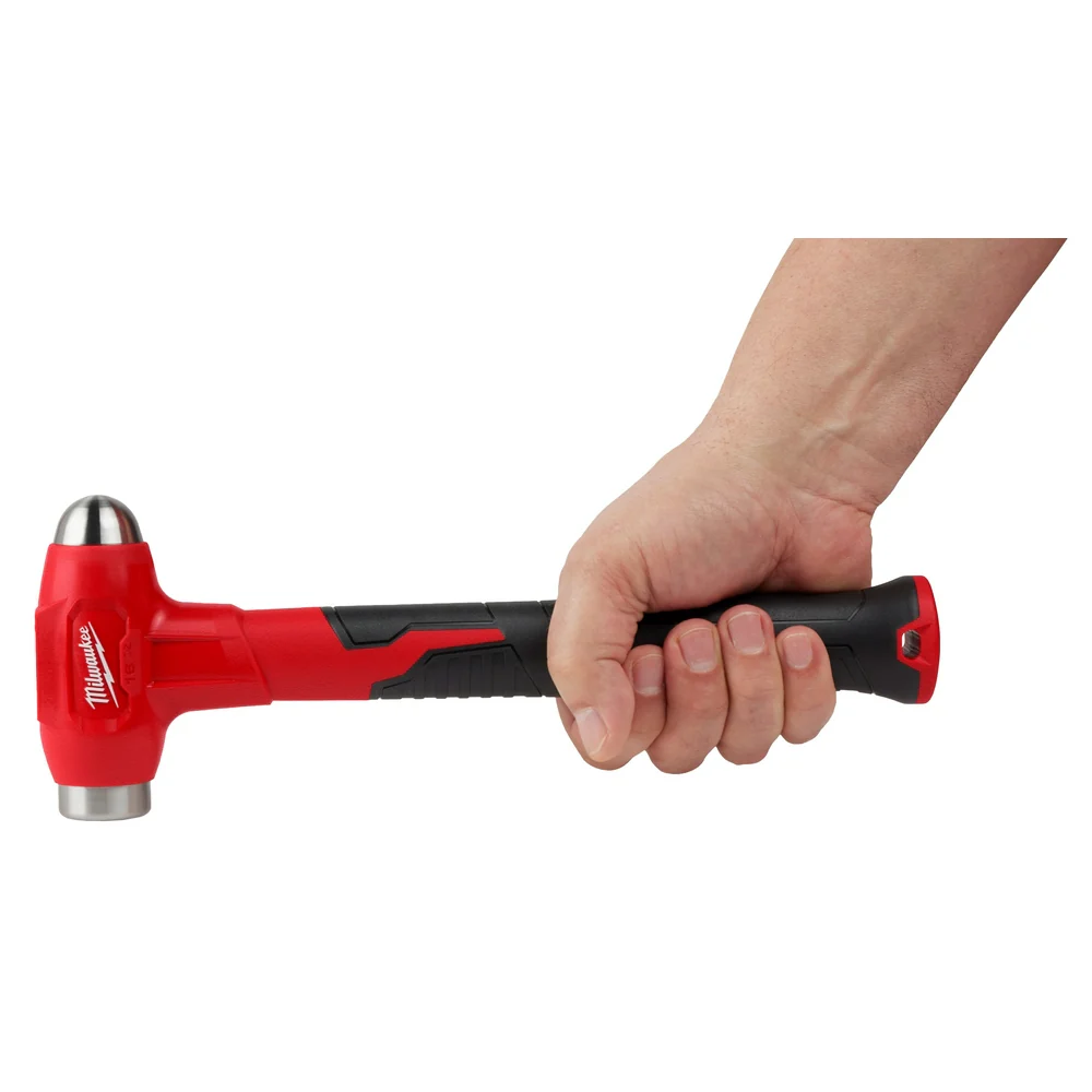 Milwaukee 16oz Dead Blow Ball Peen Hammer Hand Tools 48-22-9140 - Image 9