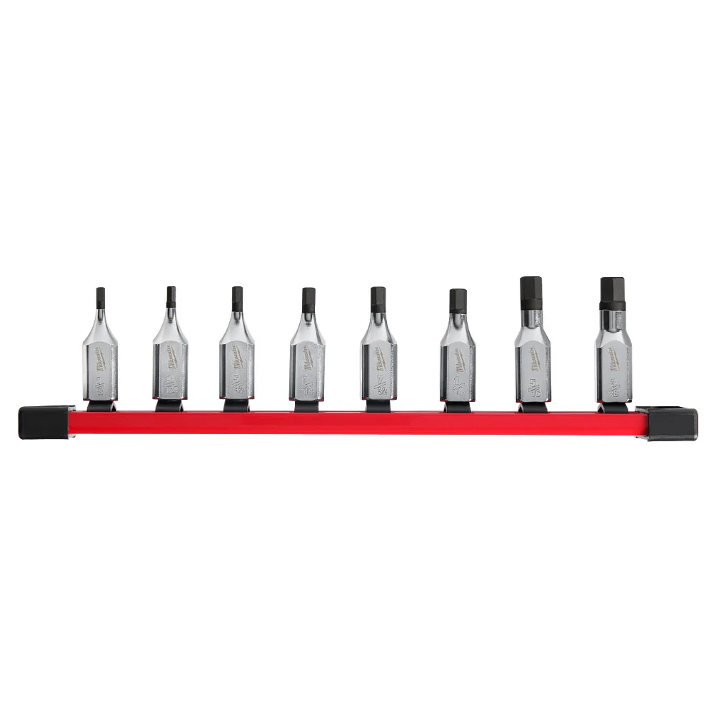 Milwaukee 8PC 3/8" Drive SAE Hex Bit Socket Set 48-22-9542 - Image 11