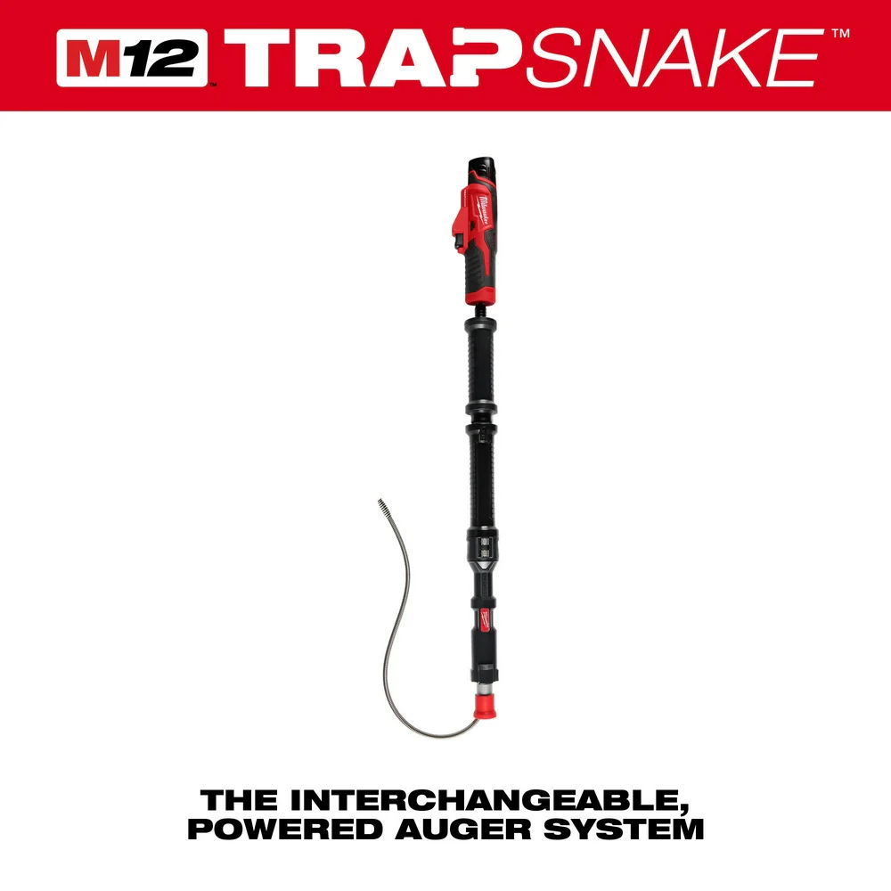 Milwaukee TRAPSNAKE 3/8" x 4' Replacement Cable for Urinal Augers 48-53-3574 - Image 6