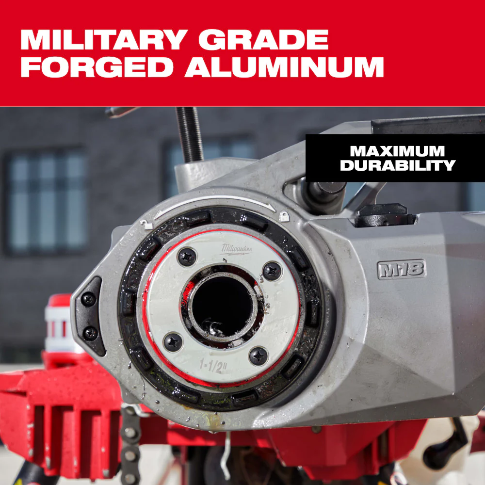 Milwaukee 1-1/4" Forged Aluminum Die Head 48-36-1004 - Image 6