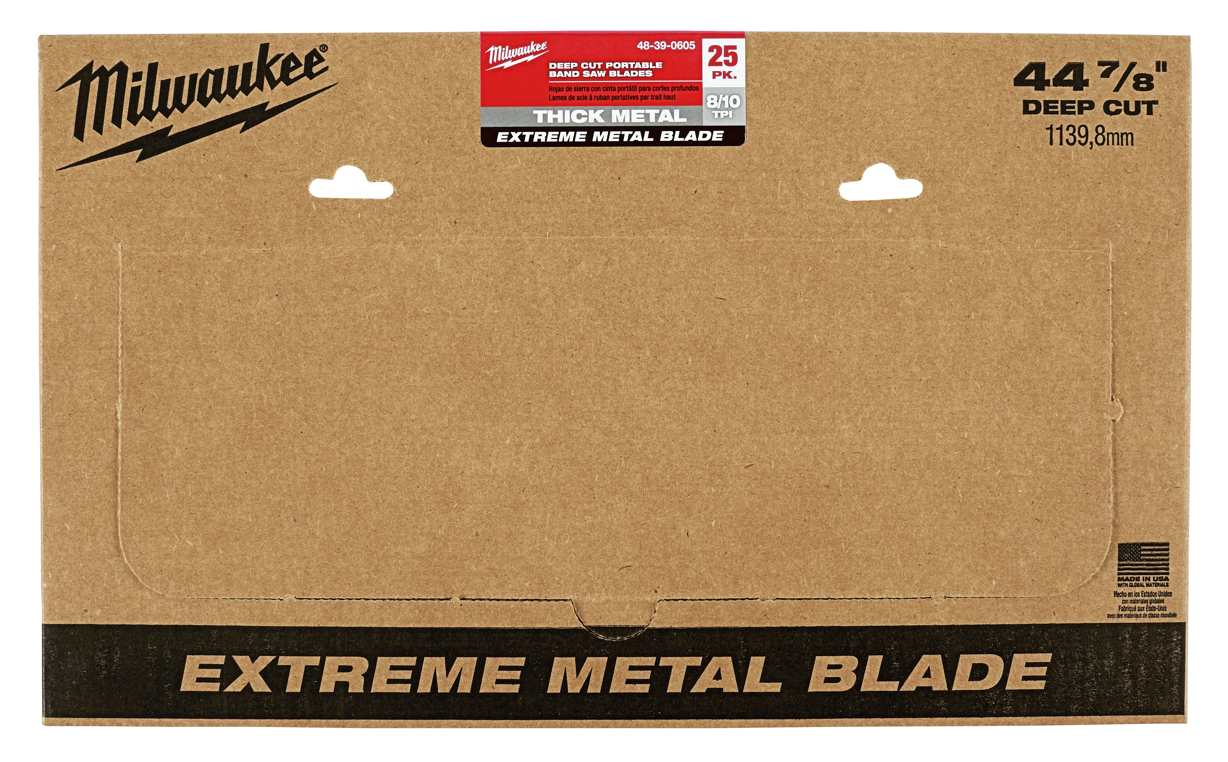 Milwaukee Extreme Metal Band Saw Blade 3-Pack Compact 48-39-0605 - Image 5