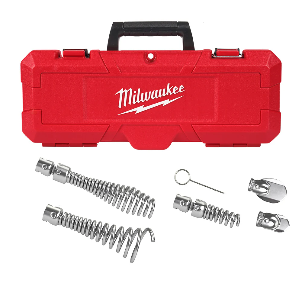 Milwaukee 1-1/4"-2" Head Attachment Kit for 5/8" Sectional Cable 48-53-3820 - Image 14