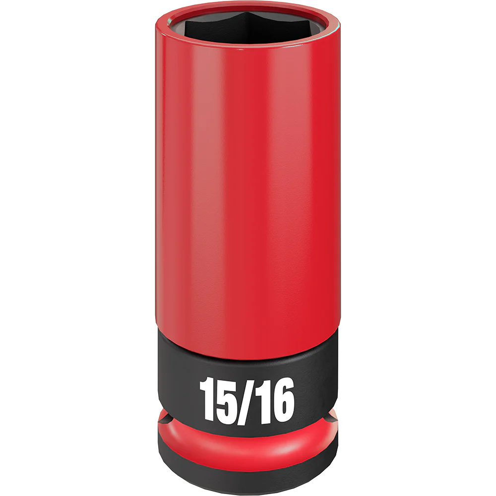 Milwaukee SHOCKWAVE Impact Duty 1/2" Drive Lug Nut Wheel Socket 3PC Set 49-66-7813 - Image 2
