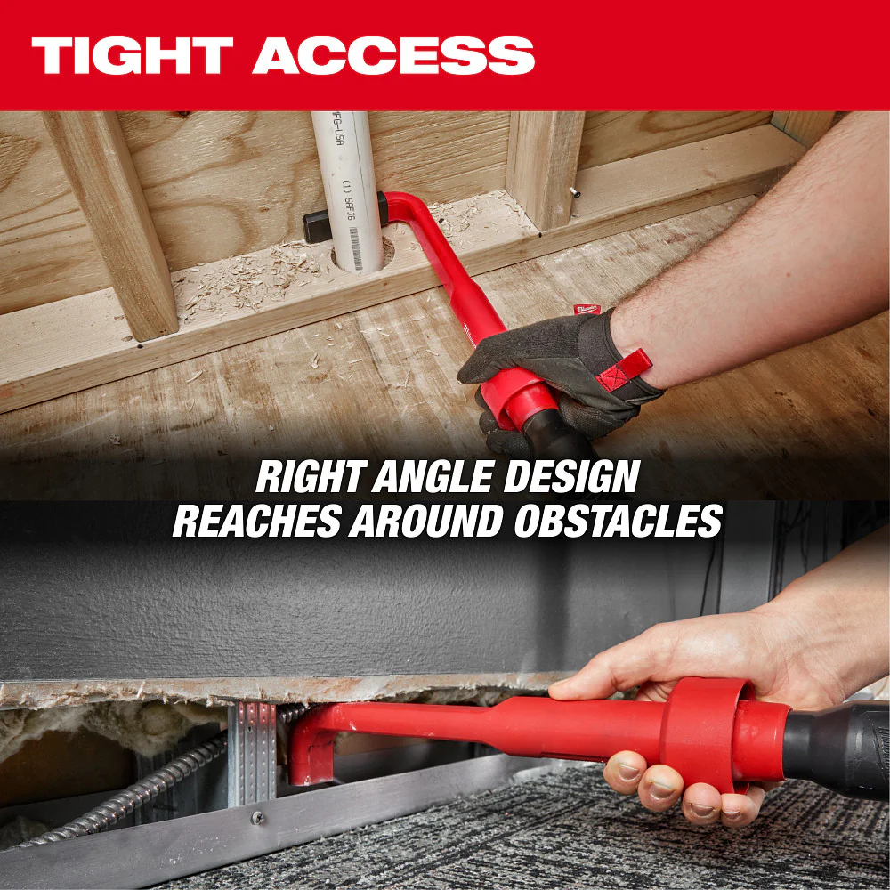 Milwaukee AIR-TIP 4-in-1 Right Angle Cleaning Tool 49-90-2026 - Image 3