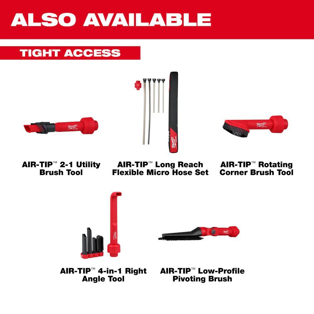 Milwaukee AIR-TIP 4-in-1 Right Angle Cleaning Tool 49-90-2026 - Image 8
