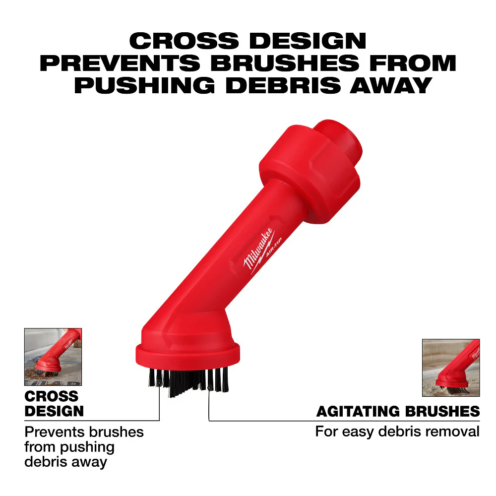 Milwaukee AIR-TIP Cross Brush Tool 49-90-2035 - Image 4