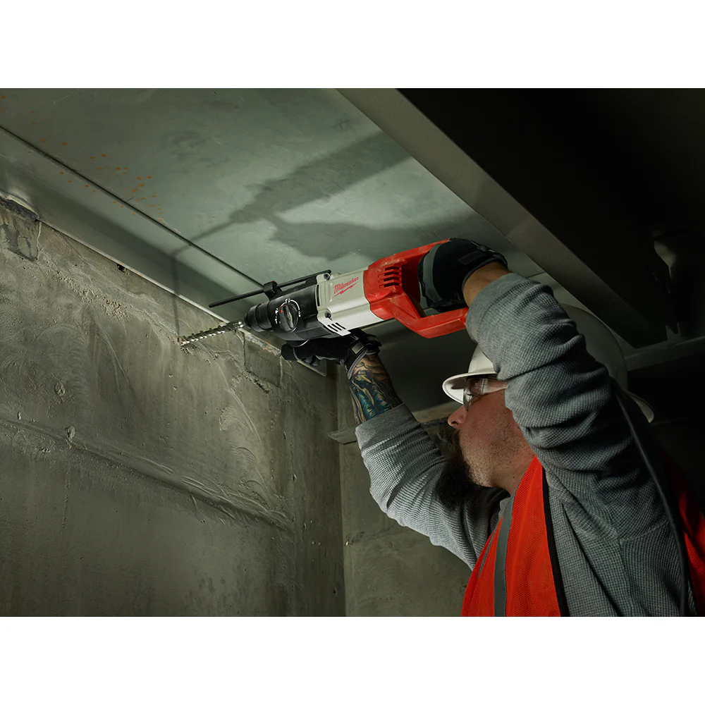 Milwaukee 1” SDS-Plus D-Handle Rotary Hammer Kit Corded 5262-21 - Image 9