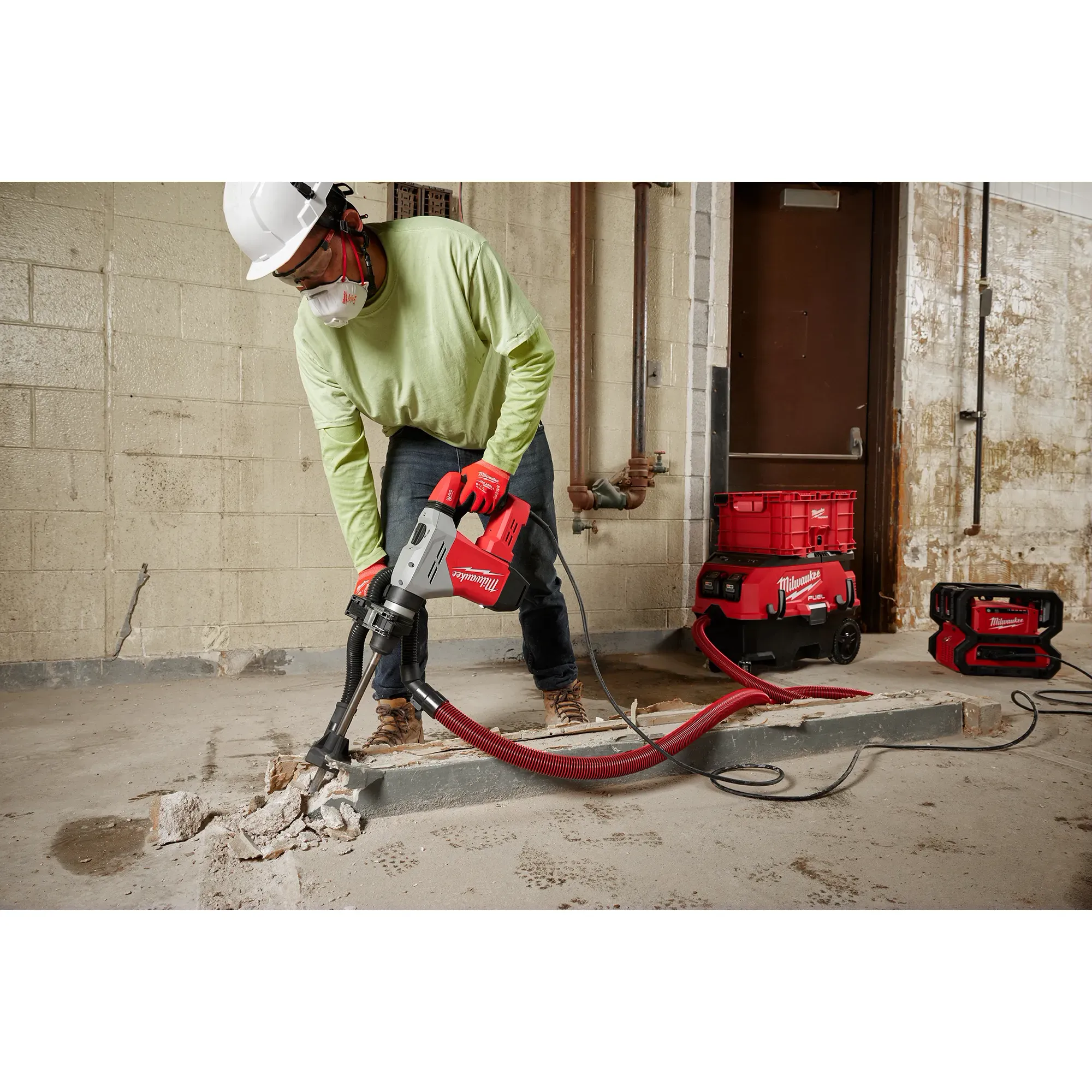 Milwaukee 1-9/16” SDS MAX Rotary Hammer 5517-21 - Image 14