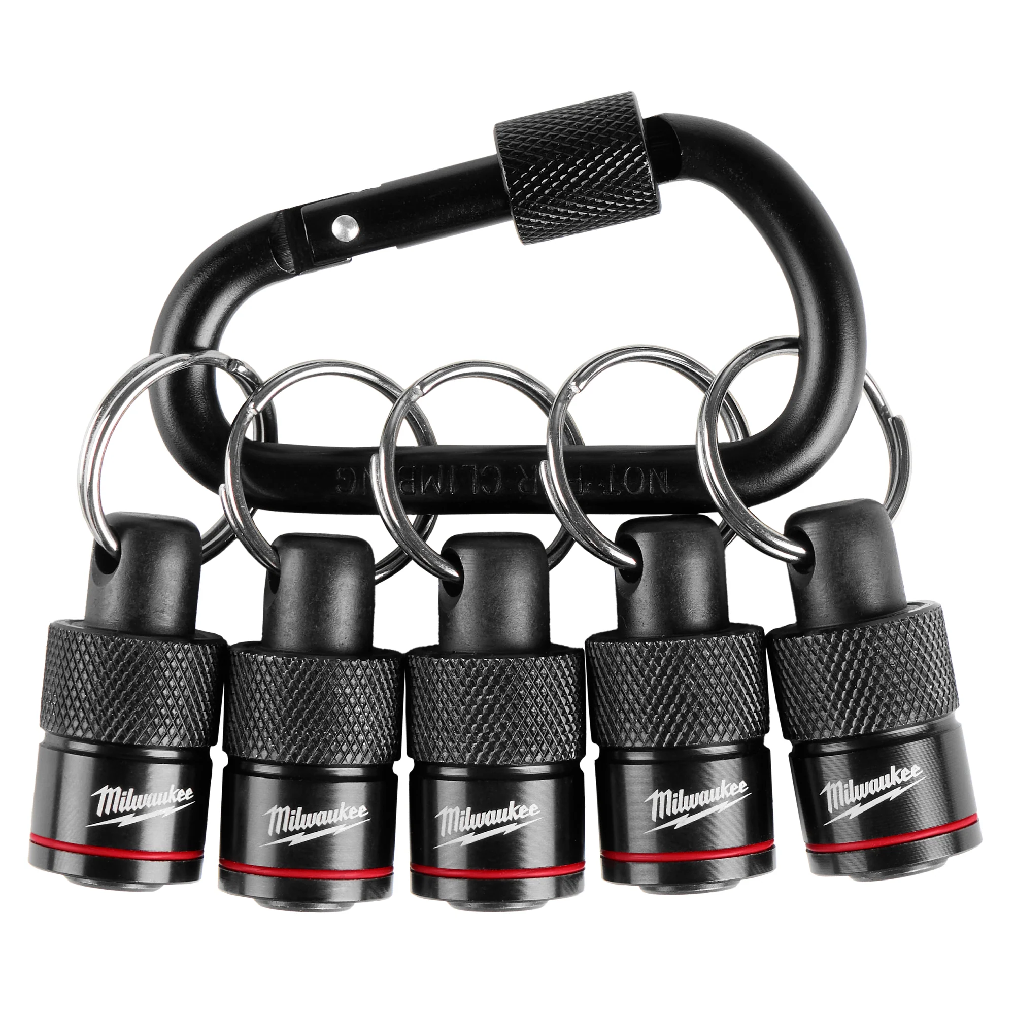 Milwaukee 5PC Hex Bit Holder Carabiner 48-32-4537 - Image 5