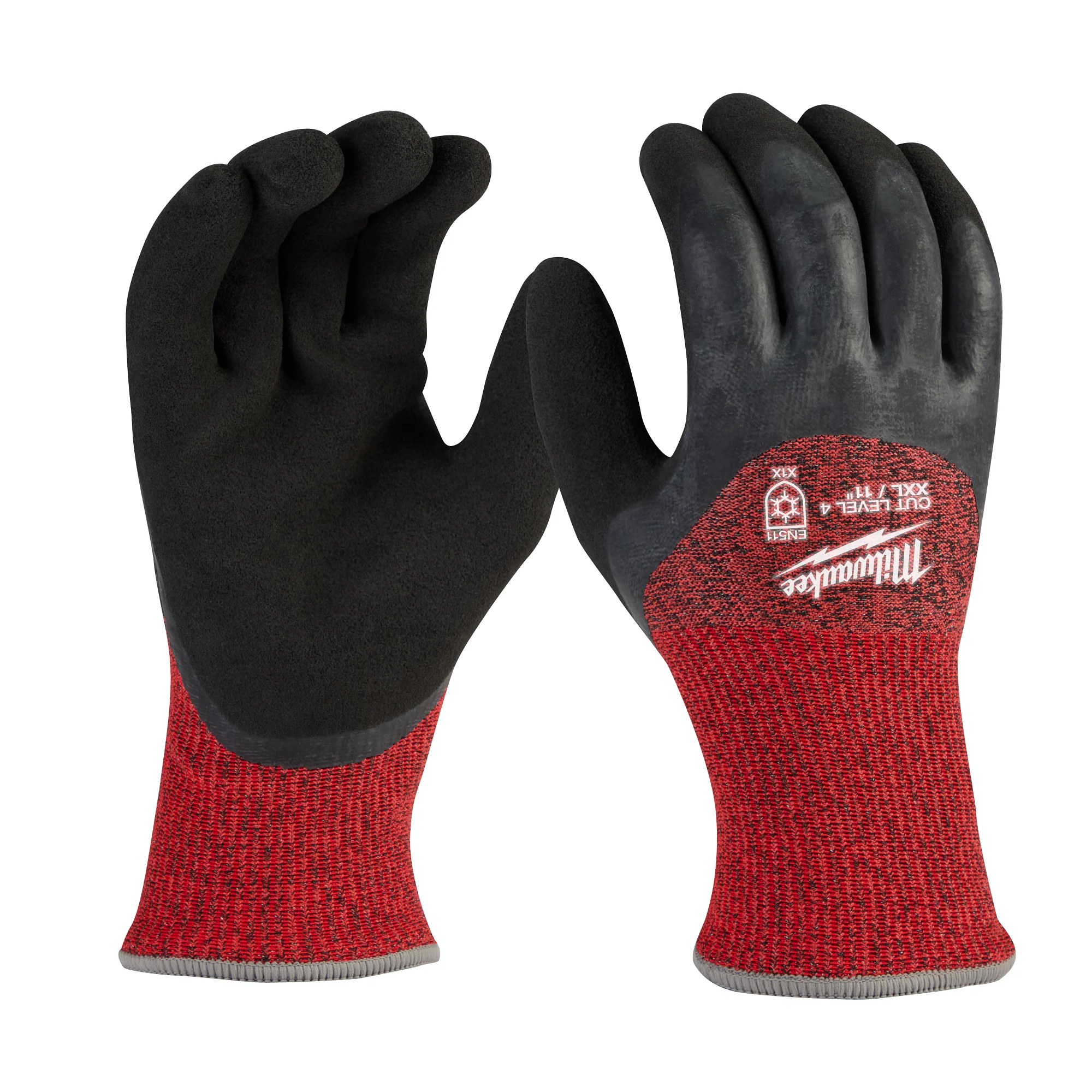 Milwaukee (6) CUT 4 WINTER DIP GLOVE - 2XL 48-73-7944