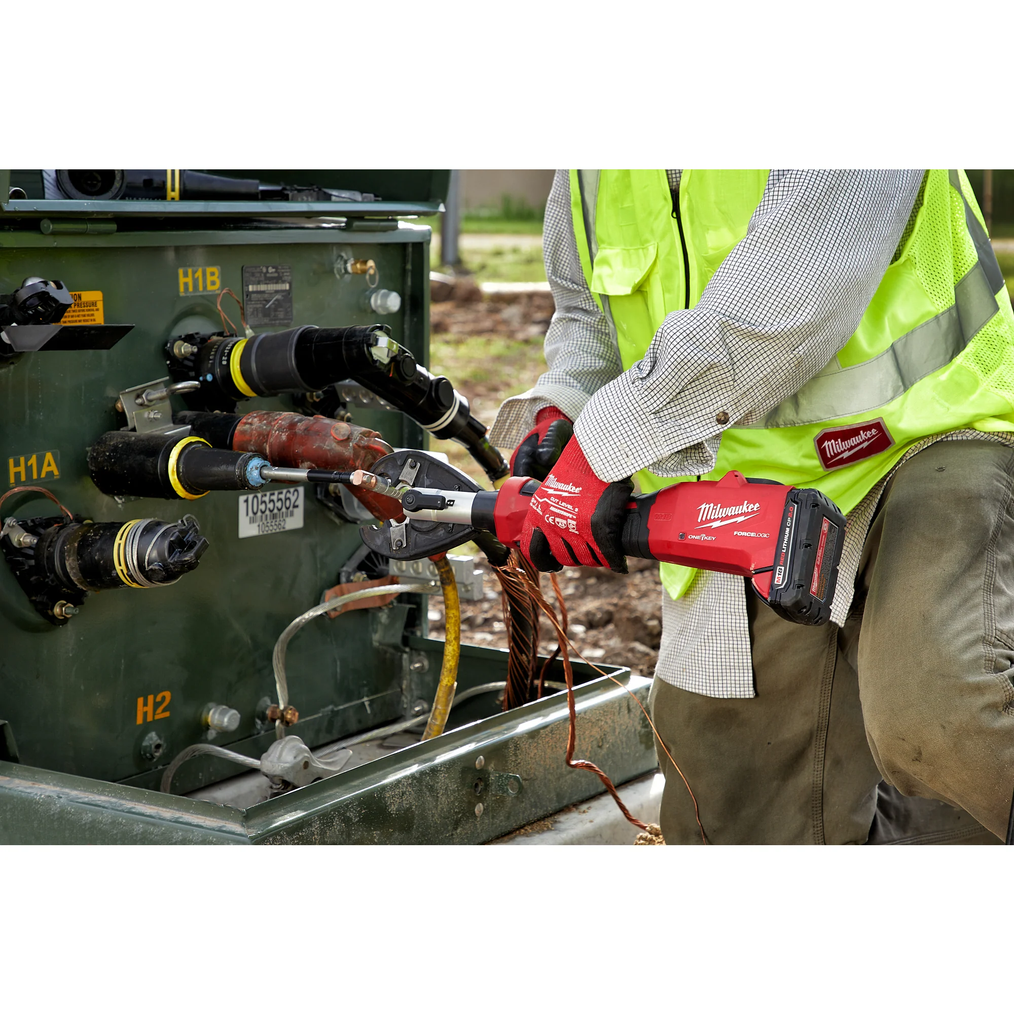 Milwaukee 6T BG Linear Crimp & Cutt Jaws 2978-BGCUT - Image 9