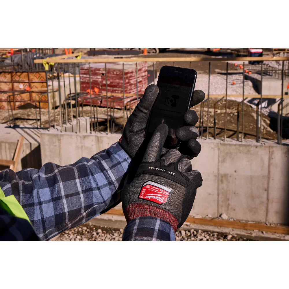 Milwaukee Anti-Vibration Cut Level 4 High-Dexterity Nitrile Dipped Gloves 48-73-8760 - Image 36