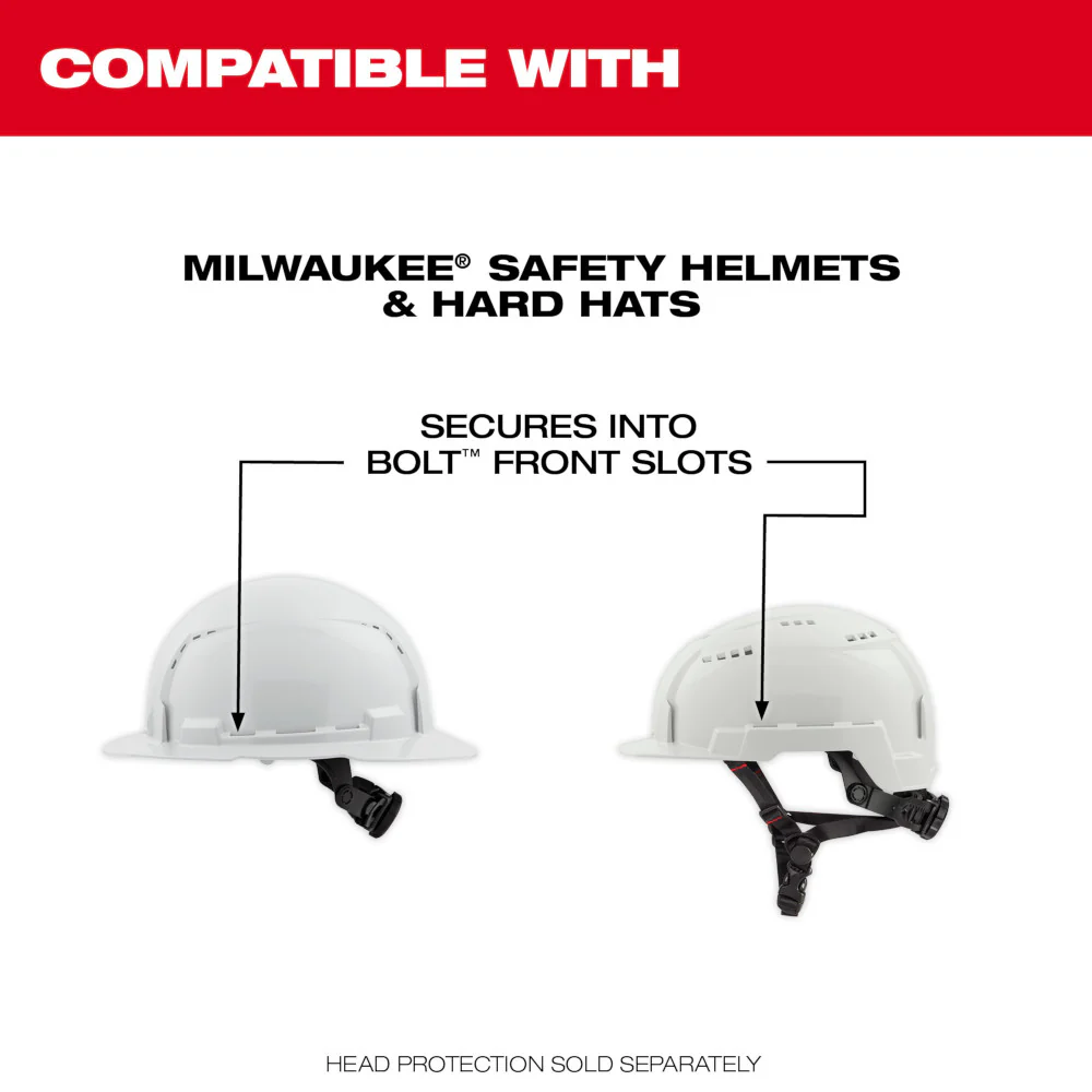 Milwaukee BOLT Full Face Shield Clear 48-73-1429 - Image 4