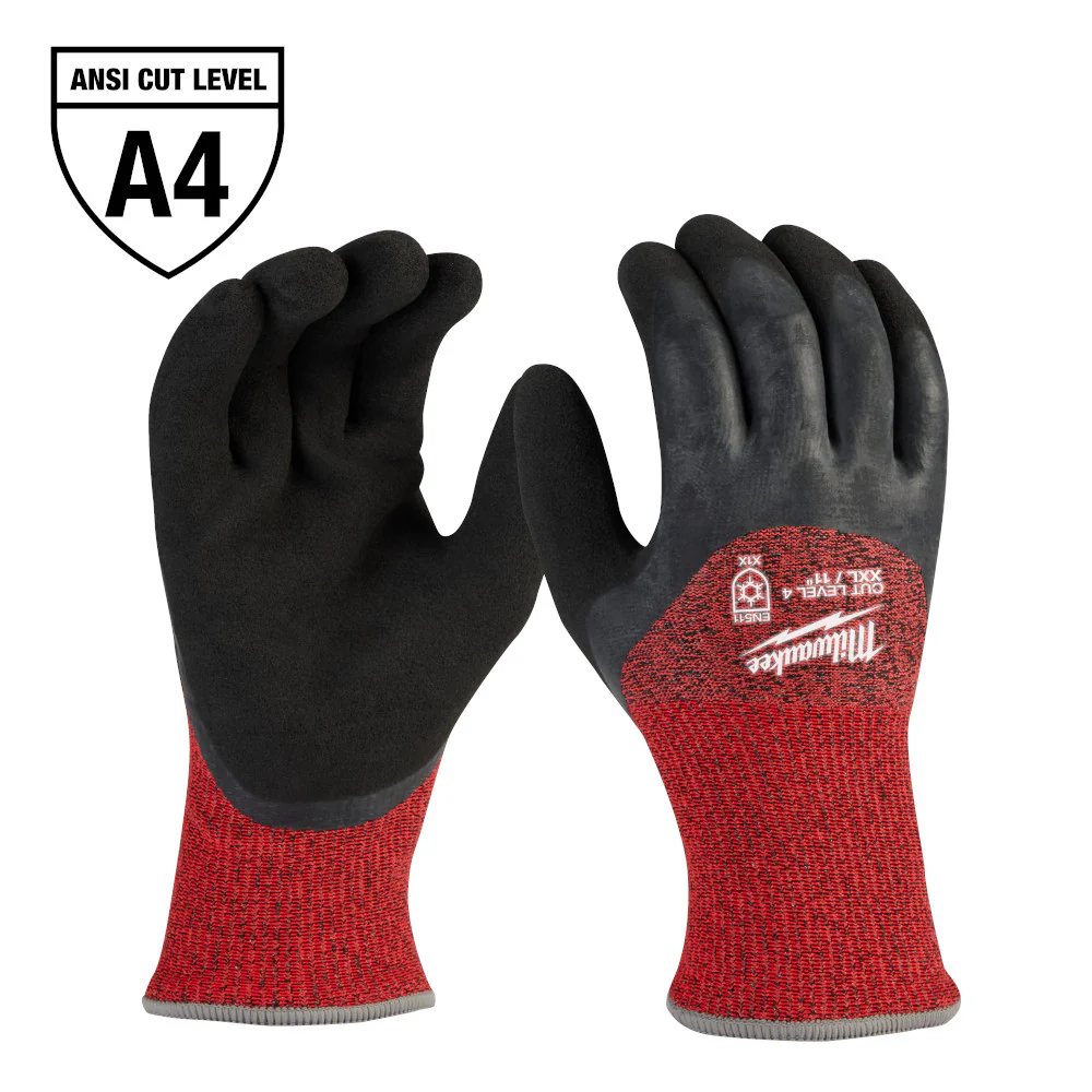 Milwaukee Cut Level 4 Winter Dipped Gloves 48-73-7940B - Image 65