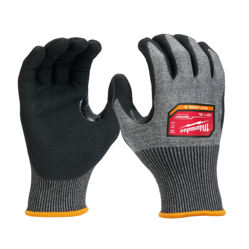 Milwaukee High-Dexterity Cut Level 8 Nitrile Dipped Gloves 48-73-7020 - Image 58