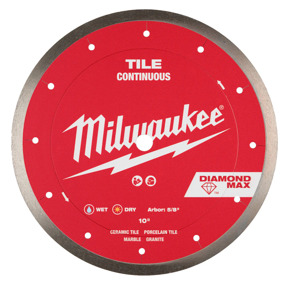 Milwaukee DIAMOND MAX™ 4-1/2" Continuous Tile Diamond Blade 49-93-9202 - Image 42