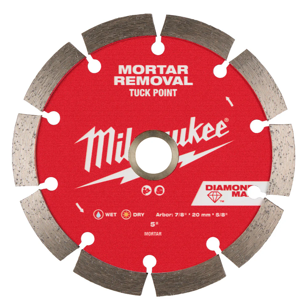Milwaukee 4-1/2" DIAMOND MAX™ Tuck Point Blade 49-93-7405 - Image 9