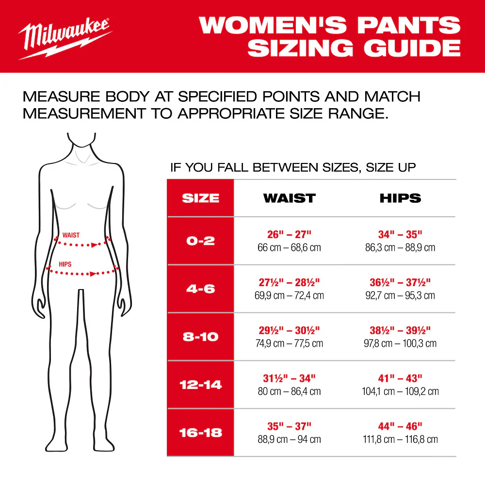 Milwaukee Women's Work Pants F650G-0R - Image 59