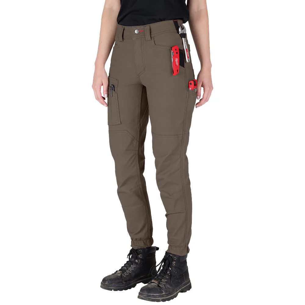 Milwaukee Women's GRIDIRON Double Knee Jogger Pants F652N-0R - Image 9