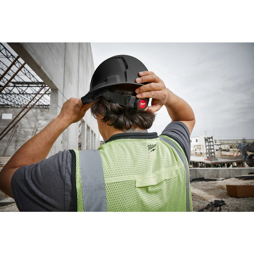 Milwaukee Front Brim Vented Hard Hat with 4-Point Ratcheting Suspension 48-73-1100 - Image 41