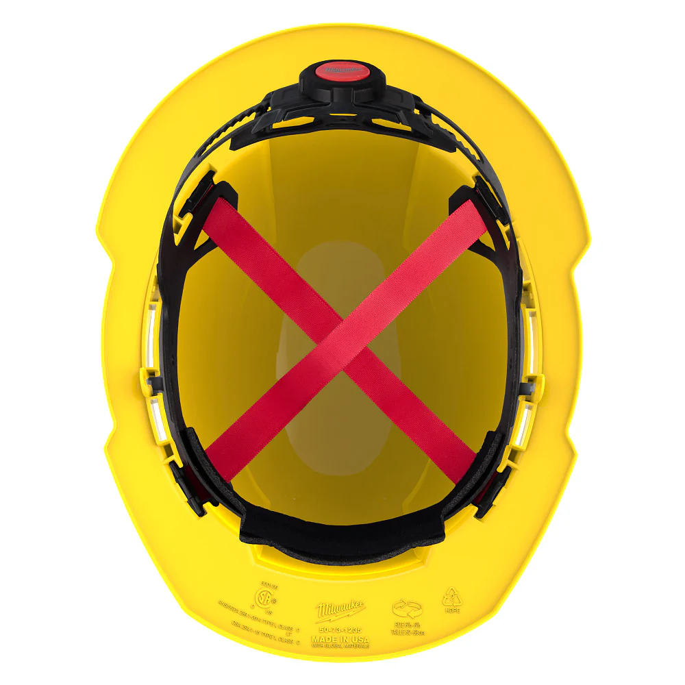 Milwaukee Full Brim Hard Hat 4-Point Ratcheting Suspension 48-73-1101 - Image 18