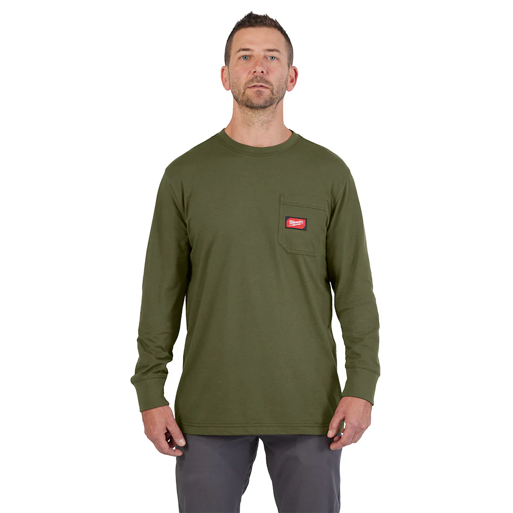 Milwaukee GRIDIRON Long Sleeve Pocket Tee 606B-S - Image 30