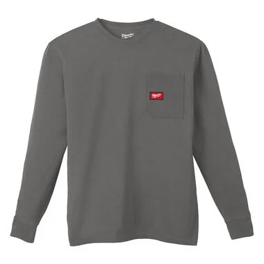 Milwaukee GRIDIRON Long Sleeve Pocket Tee 606B-S - Image 4
