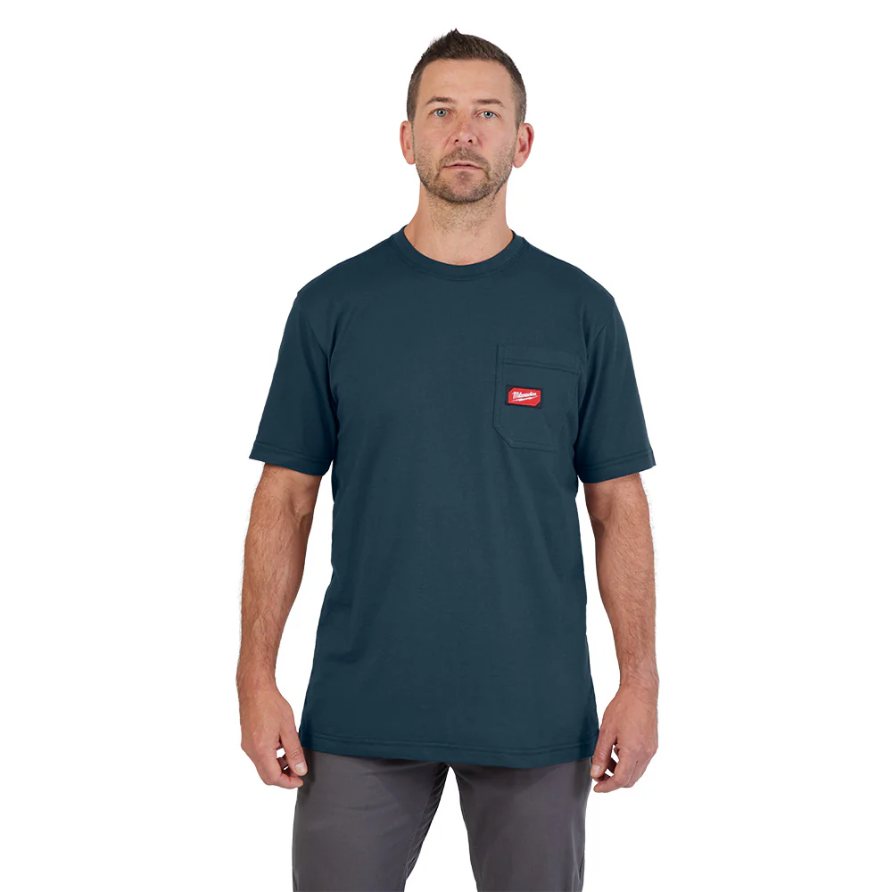 Milwaukee GRIDIRON Short Sleeve Pocket Tee - 605B-S - Image 12