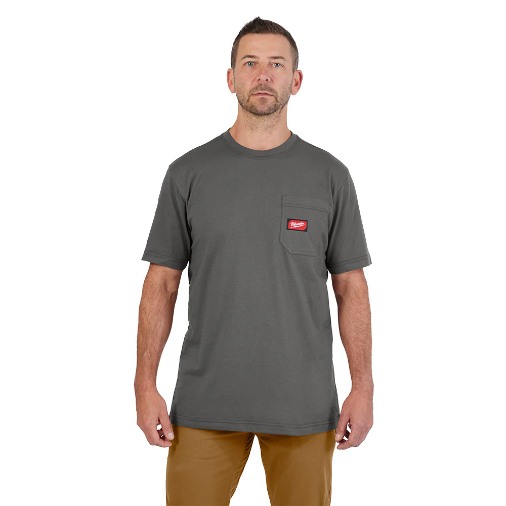 Milwaukee GRIDIRON Short Sleeve Pocket Tee - 605B-S - Image 21