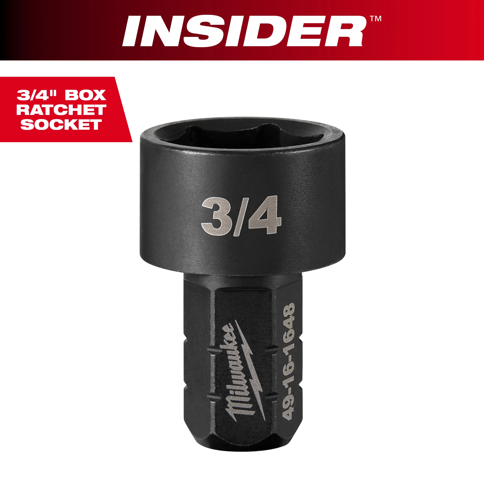 Milwaukee INSIDER Box Ratchet 6 Point Socket 10mm M12 FUEL 49-16-1641 - Image 101