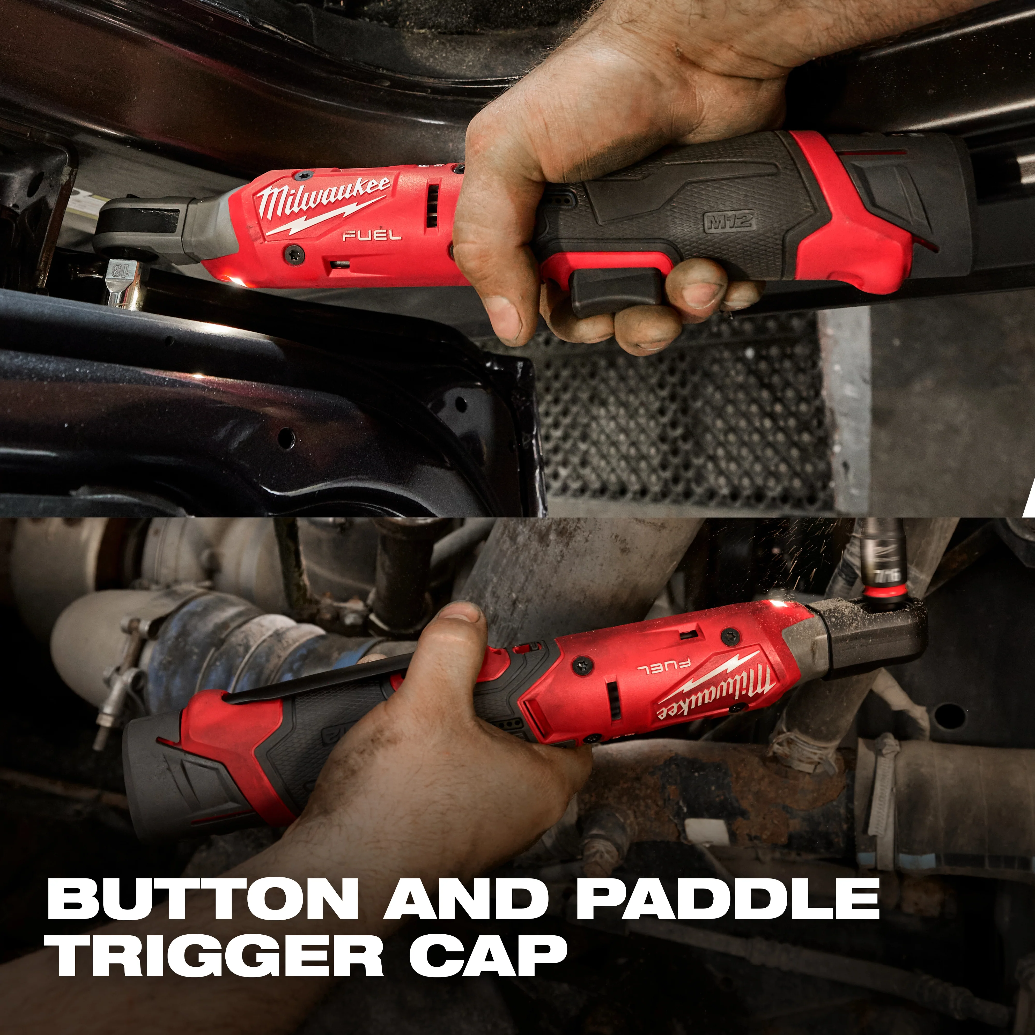 Milwaukee Tools M12 FUEL™ 1/2" Ratchet Kit - Image 10