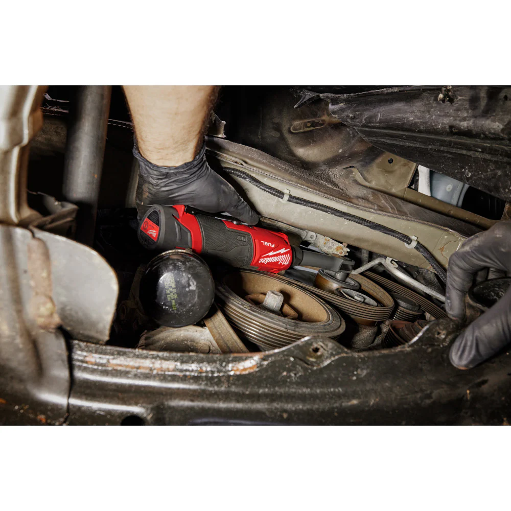 Milwaukee M12 FUEL INSIDER Extended Reach Box Ratchet Kit M12 3050-21 + FREE  M12 3/8" Cordless Ratchet M12 2457-20 - Image 11