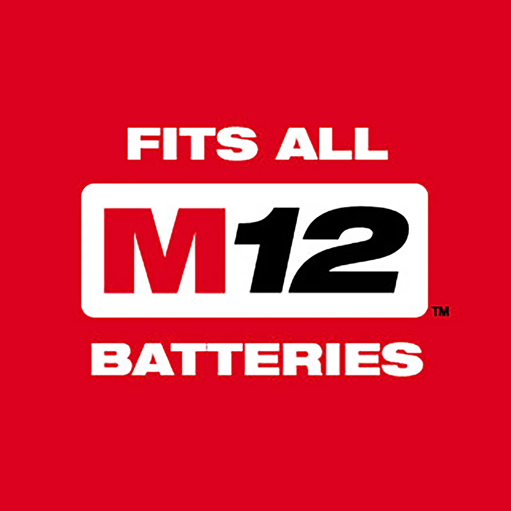 Milwaukee M12 FUEL Oscillating Multi-Tool Kit M12 2526-21XC + FREE M12 Compact Inflator M12 2475-20 - Image 12