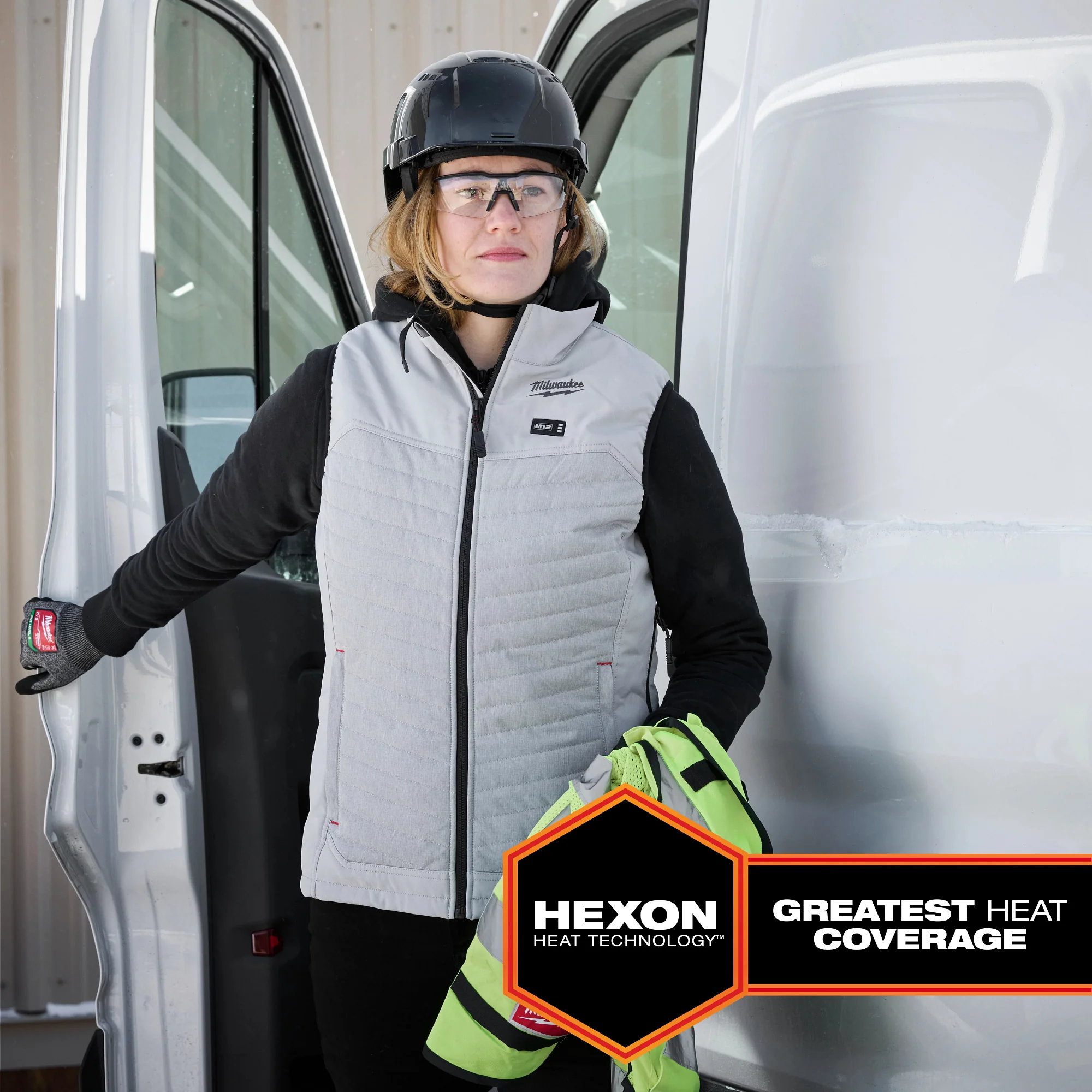 Milwaukee M12 WOMEN’S HEATED AXIS VEST F300B-20XL - Image 6