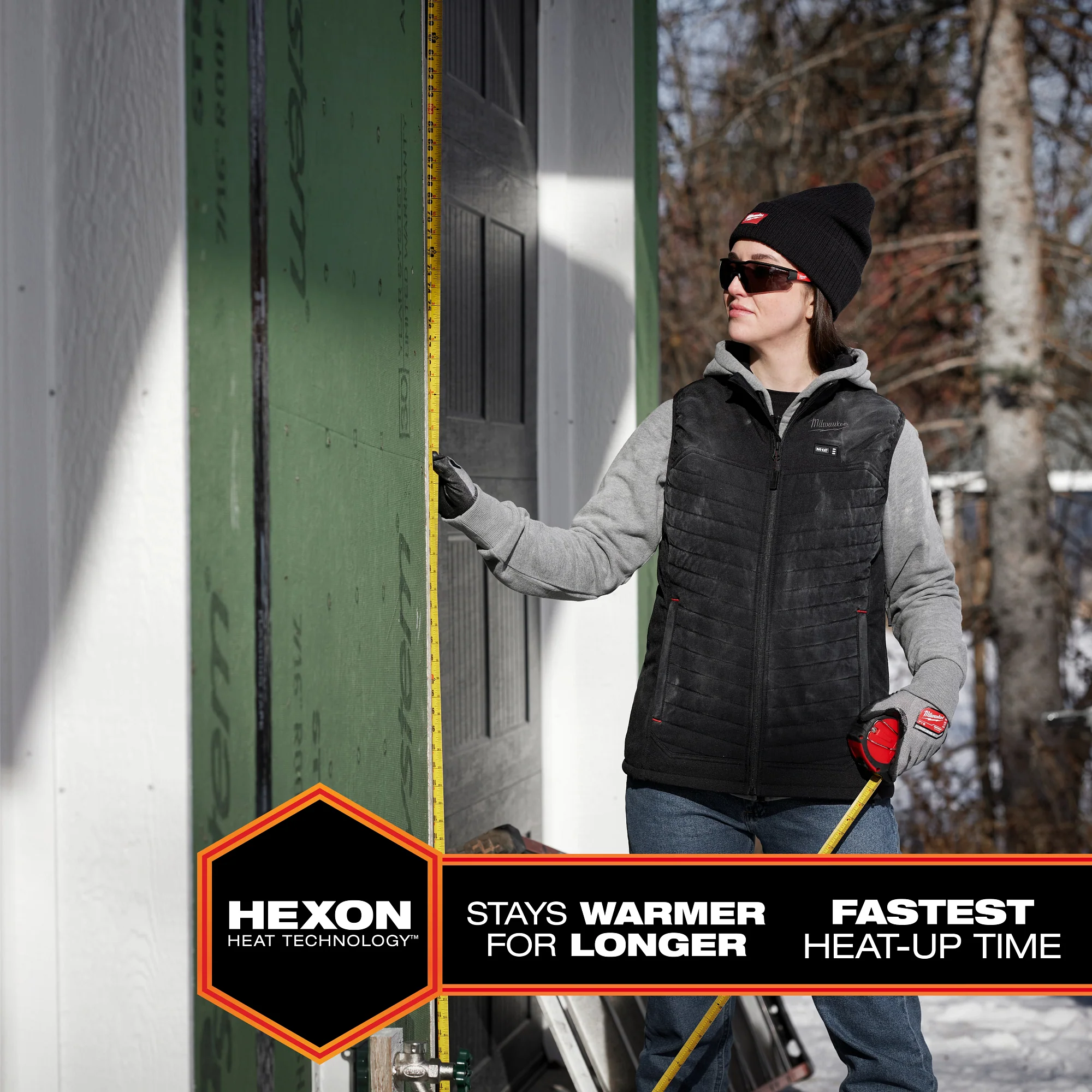 Milwaukee M12 WOMEN’S HEATED AXIS VEST F300G-21M - Image 5