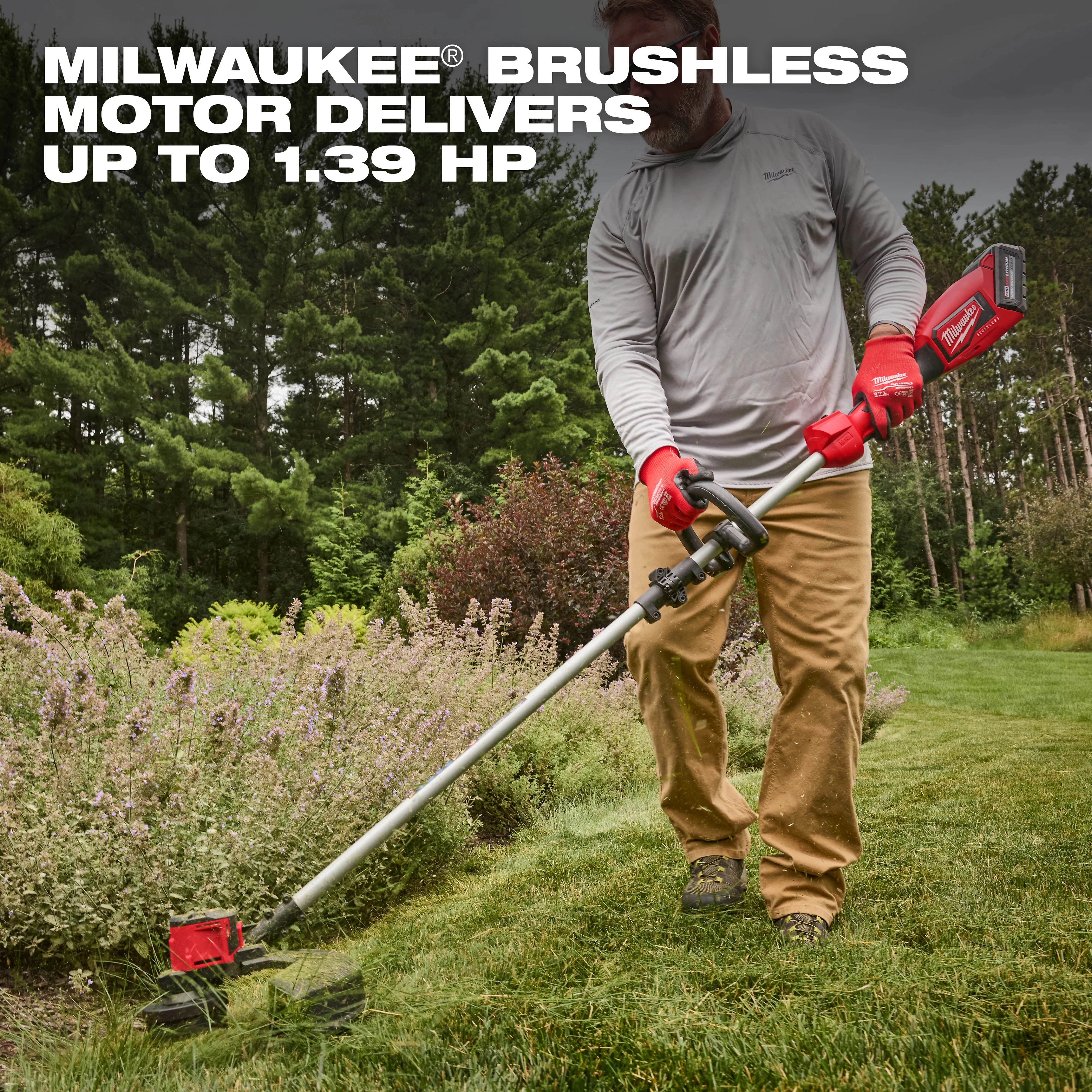 Milwaukee M18 Brushless String Trimmer Kit M18 2828-21E - Image 9