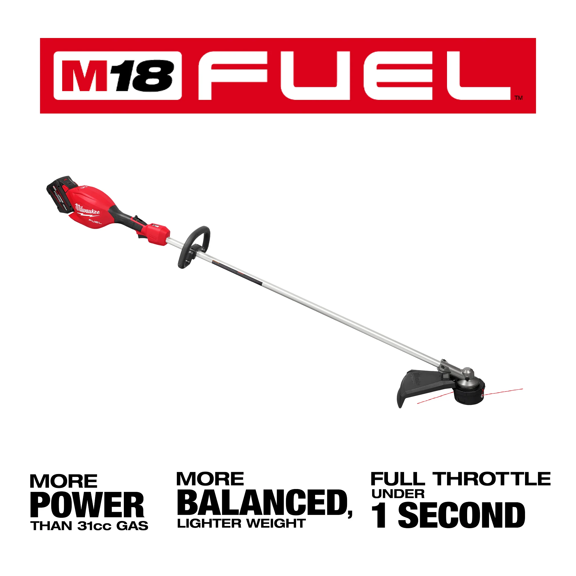 Milwaukee M18 FUEL™ 16" String Trimmer Kit 3046-21HD - Image 4
