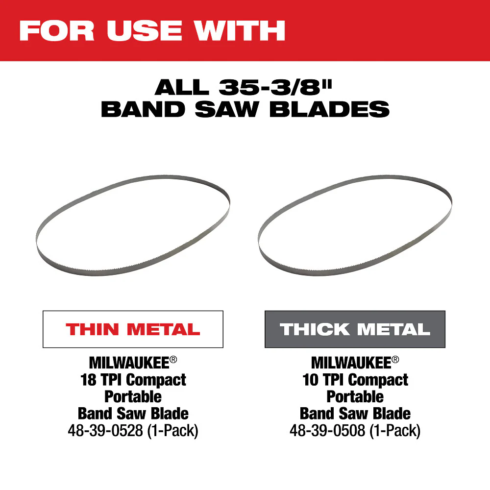 Milwaukee M18 FUEL Compact Band Saw Kit 2829-22 - Image 10