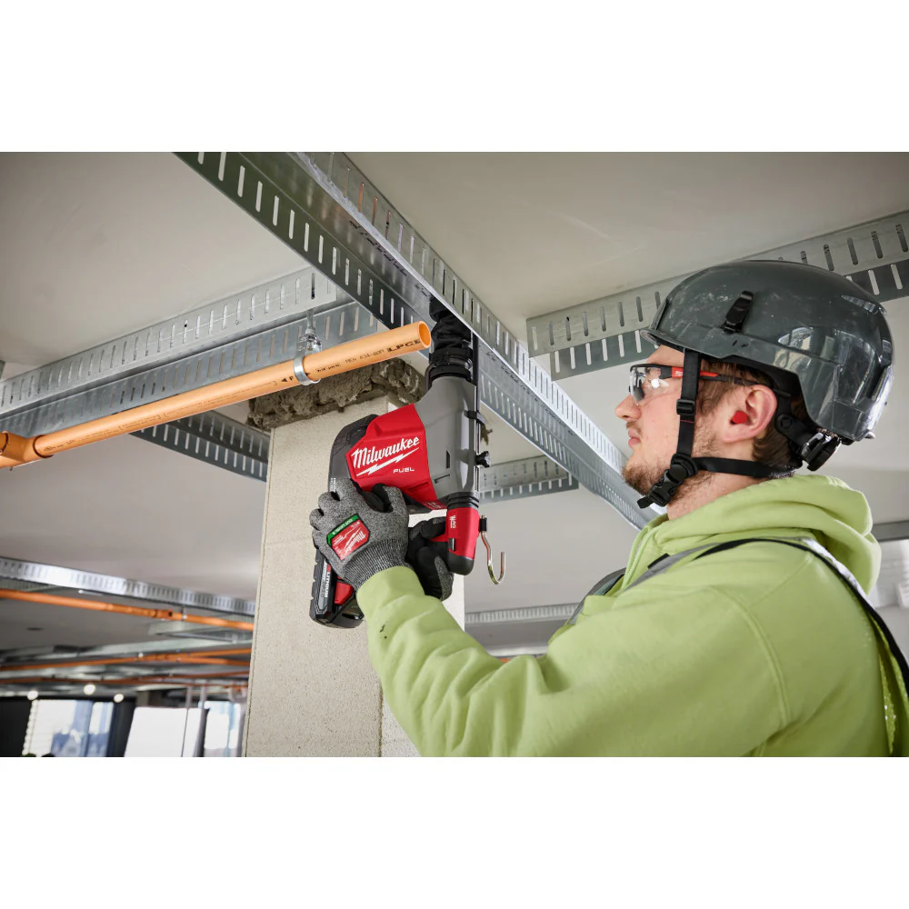 Milwaukee M18 FUEL Overhead Rotary Hammer with Integrated Dust Extraction M18 3311-22 - Image 14