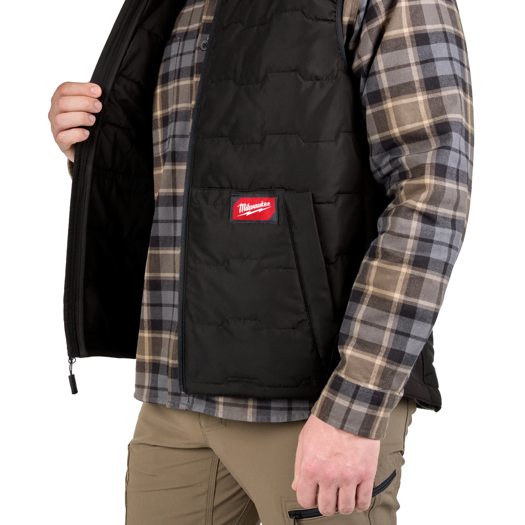 Milwaukee Men's FREEFLEX Vest - Black S M350B-S - Image 10