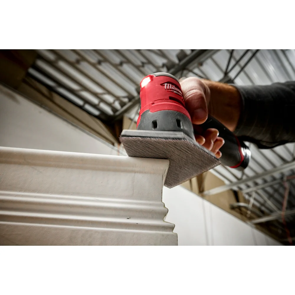 Milwaukee Mesh Sanding Sheets for M12 FUEL Orbital Detail Sander 80 Grit 48-80-5080 - Image 21