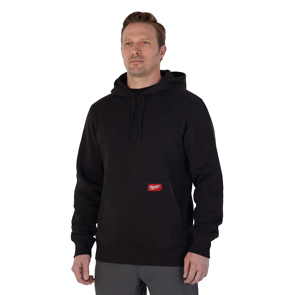Milwaukee Midweight Pullover Hoodie Black Small 351B-S - Image 2