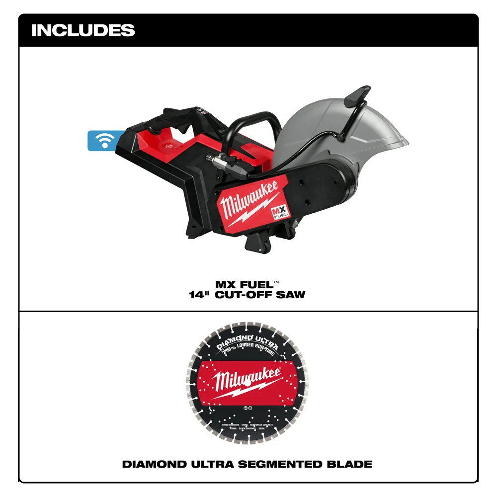 Milwaukee MX FUEL 14" Cut-Off Saw with RAPID STOP MX FUEL MXF315-0 - Image 3
